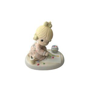 Precious Moments MAY YOUR SEASONS BE JELLY AND BRIGHT Signed Sam Butcher 1999